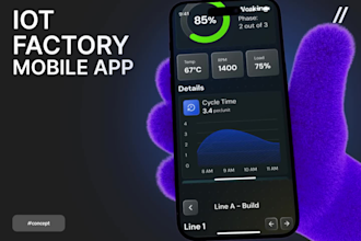 build ai iot device app ble smart home automation esp32 iiot monitoring edge app