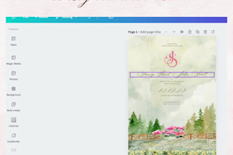 design stunning digital or printable wedding invitation suites