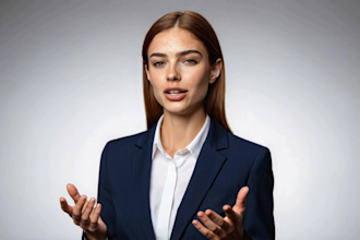 create a realistic ai avatar or virtual presenter