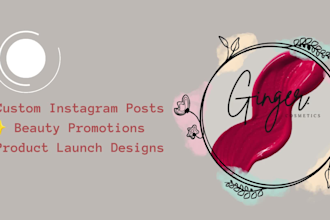 design beauty and skincare instagram posts