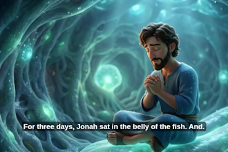do ai bible animation, ai bible storytelling, 3d bible story video for youtube