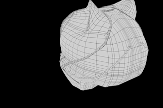 create custom 3d helmet, cosplay armor, sword convert 2d to 3d models