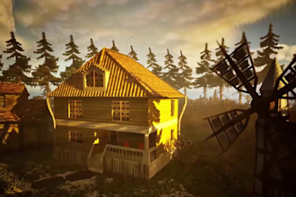 create 3d game assets and props