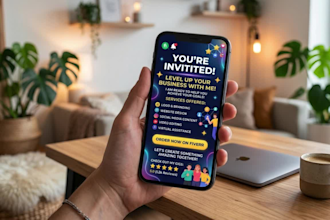 design a luxurious digital wedding or birthday invitation card