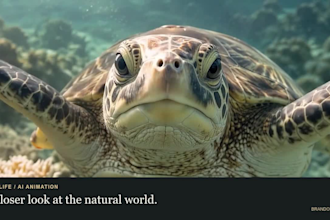 create cinematic ai animal animation and wildlife scenes