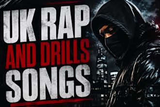 ghostwrite UK rap and drill songs for male rappers