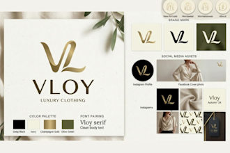 create luxury business logo