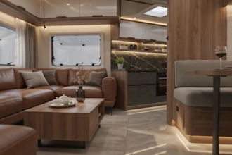 design 3d exterior caravan, 3d interior camper van, sprinter van, rv carbin home