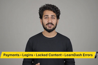 fix wordpress membership site, learndash and memberpress errors