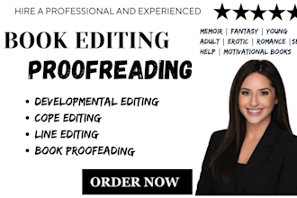 professionally edit and proofread your book for flawless grammar
