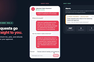 build an ai guest messaging assistant for your airbnb or str
