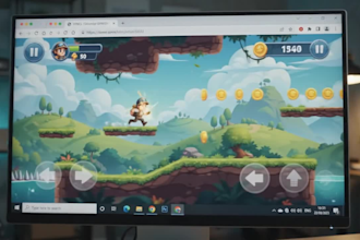 develop html5 game, web game, phaser game, browser game