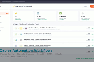 build ai wordpress with chatgpt and zapier automation