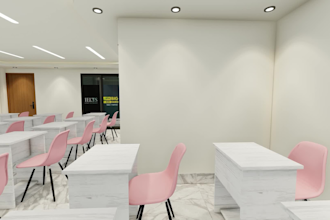 provide 3d interior design services with animation