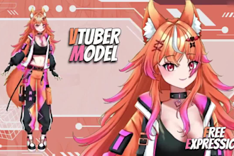 professionally rig your live2d vtuber model for vtube studio