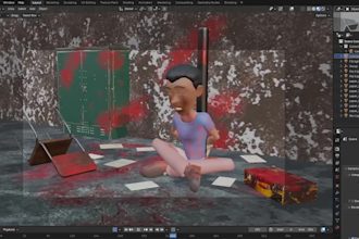 animate your 3d character for your university project