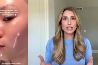 create authentic female ugc beauty video