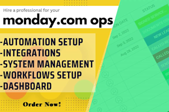 set up and automate your monday CRM workflows notion expert monday dashboards