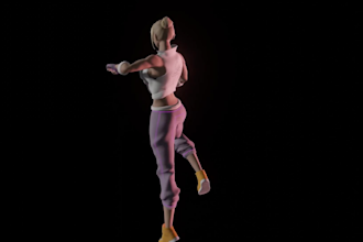 create fortnite 3d game characters for unreal engine 5 with rigging