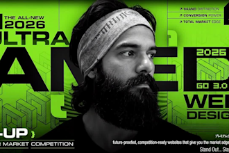 design a 2026 ultra competitive elementor wordpress website