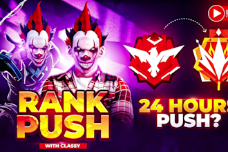 create viral free fire youtube thumbnail in 24 hours