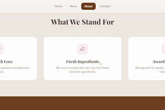 do website development as full stack web developer