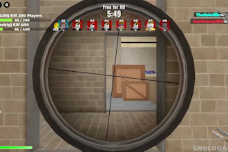 develop a roblox fps, hood game,gun system and combat mechanic
