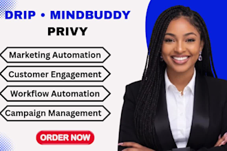 setup drip mindbuddy and privy marketing automation