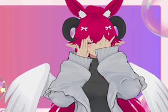 create 2d vtuber model 3d vrchat avatar 3d vtuber rigging live2d model