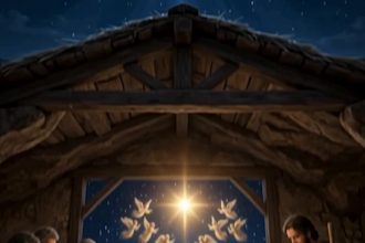illustrate a bible themed christian children book with storybook art