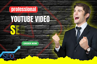 boost your youtube video ranking with expert SEO optimizatio