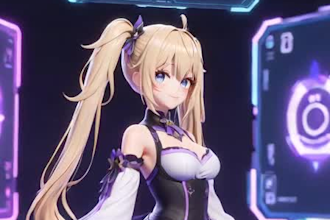 create vtchat avatar and  3d vroid model