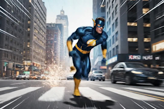 design comic book covers, pages, and storyboard illustrations