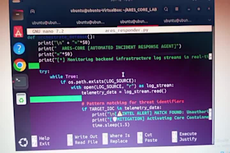 write custom python scripts for attack simulation and automated incident