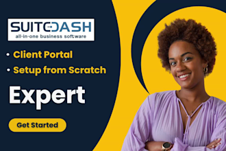 automate suitedash client portal flow forms white label CRM