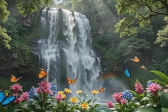 create ultra realistic ai nature landscape art