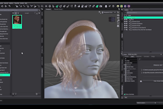 transform your head sculpt or mesh to a rigged daz figure for blender