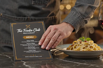 design a modern restaurant menu food menu and price list in canva