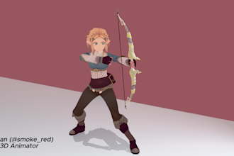 create 3d character animation for unity, ue5, blender