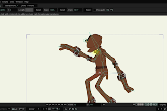 create your 2d character in moho ready for animation