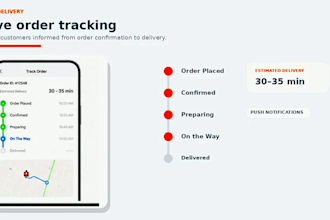 develop a restaurant food delivery mobile app