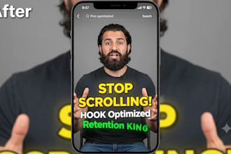 edit viral reels with motion graphics and sound effects