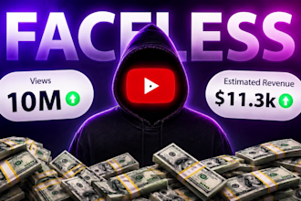 create crypto finance cash cow faceless youtube videos