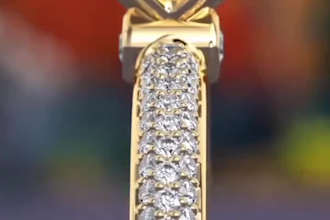 design realistic 3d jewelry ring and pendant animation