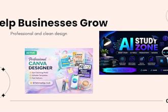 design professional social media posts, flyers and posts