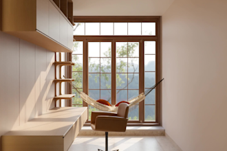 do architectural 3d rendering, model for interior designs in blender