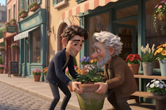do 3d animation video, character cartoon animation, 3d commercial animated video