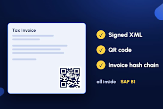 integrate zatca phase 2 einvoicing with sap business one