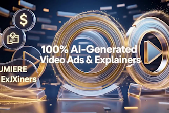 create an explainer video or commercial video ads
