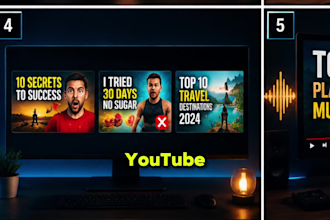 create top 5 or top 10 style youtube video